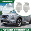 Nissan Pathfinder (2013-2022) Gray Car Sun Visor Holder Clips