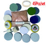 Car Glass Polish & Wheel - Cerium Oxide 8 Oz Deep Scratch Remover Set