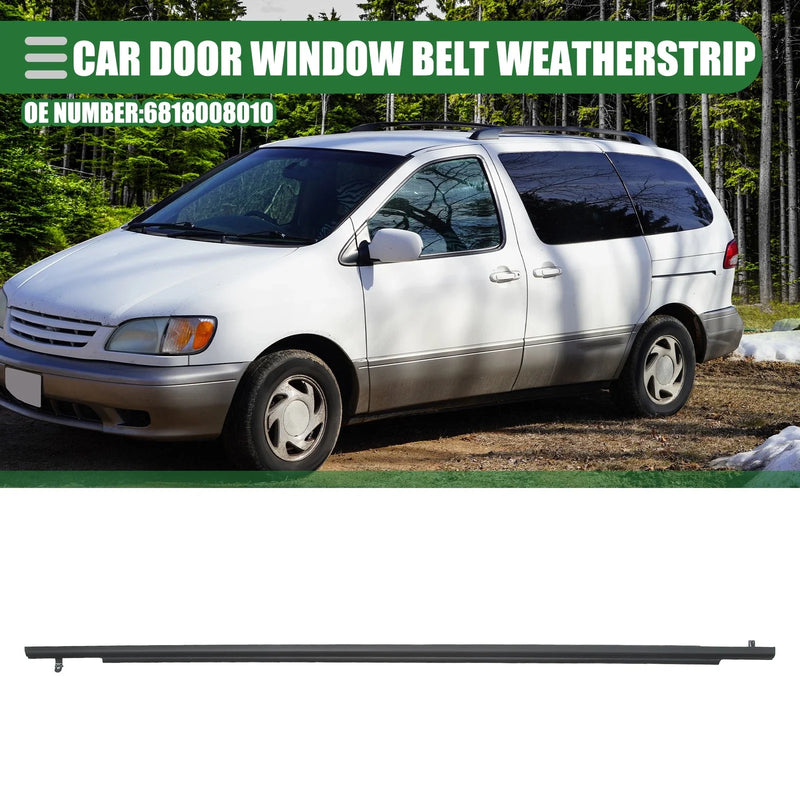 Toyota Sienna Rear Left Door Window Belt Weatherstrip (2004–2010)