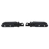 Harley Softail Touring Matte Black 10mm Pilot Mount Footpegs