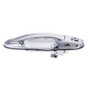 Toyota Landcruiser J100 Door Handle Chrome Left Outer W/ Keyhole (1998–2007)