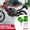 Motorcycle Mini Bike ATV 125cc Green 8mm Chain Roller Pulley Tensioner
