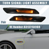 BMW 528i 535i 550i F10 Amber Side Marker Turn Signal Light (2011-2016)