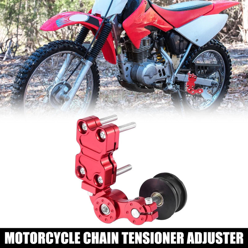 Motorcycle Motocross Dirt Bike ATV Red Chain Tensioner