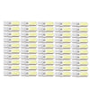 Vehicles 50 x 194 T10 W5W COB 2835 SMD 12 LED Car License Light Bulbs
