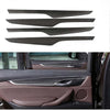 BMW X5 2014-2019 Real Carbon Fiber Interior Door Panel Overlay Cover