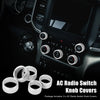 Dodge Ram 1500 5 x AC Radio Switch Knob Cover (2018 - 2020)