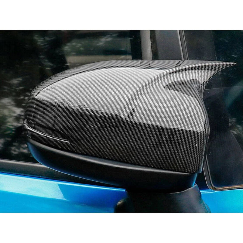 Honda Fit Carbon Fiber Side Mirror Caps (2014-2020)