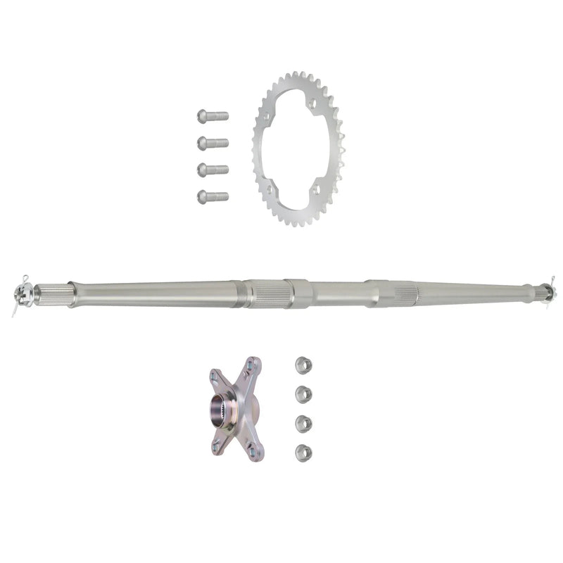 Yamaha YFZ450 Rear Axle Shaft w/ Collar Sprocket Hub Kit (2004–2005)