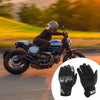 Pair Motorbike Gloves Spring Summer Breathable Smartphone Touch L Black Nylon
