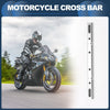 Motorcycle Cross Bar / 22.5cm / Handlebar Silver Tone