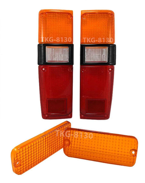 Toyota Hilux RN30 Bumper Light Lens & Tail Light Lens (1979-1983)