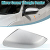 Honda Civic (2016-2019) Silver Mirror Corner Triangle Fender Cover Left