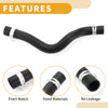 Ford Fiesta (2009-2024) Rubber Black 1 Pc Radiator Hose