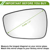 Hyundai Accent Heated Left Side Mirror Glass (2011-2017)