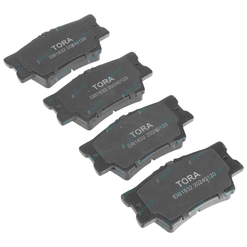 Toyota Camry AHV40R AVV50 2010~2017 Sedan Rear Ceramic Disc Brake Pad Set