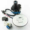 Honda CB600F Hornet Ignition Key Switch, Fuel Tank Cap, Seat Lock Set (98-02)