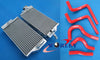 Honda CR125R 2-Stroke Alloy Radiator & Black Hose (2002-2003)
