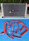 Holden VT VX VU HSV Commodore V8 Aluminum Radiator + Black Hose (1997-2002)