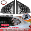 BMW X4 Air-intake Rear Window Quarter Glass Duct Vent Covers (2018-2024)