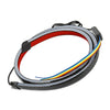 Car Rear Wing Spoiler Lip Trim LED Tail Brake Light Strip