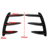 Mercedes Benz W176 A200 A250 A45 Rear Lip Bumper Canards Vents (2013-2018)