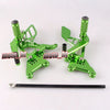 Yamaha YZF R6 (2003-2005) Black CNC Motorcycle Rearsets Footpegs