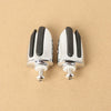 Harley Electra Street Road King Tri Glide Chrome Pilot Shifter Pegs