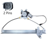 Nissan Navara D40 Rear Left Window Regulator With Motor 2 Pins (2005–2015)