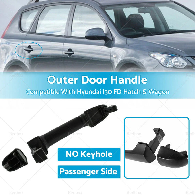 Hyundai i30 FD (No Keyhole) 2007-2012 Outer Door Handle