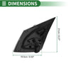 Toyota Corolla (2014-2019) Gloss Black Right Door Mirror