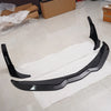 Corvette C7 Z06 Gloss Black Front Lip Splitter & Side Winglets (2014-2019)