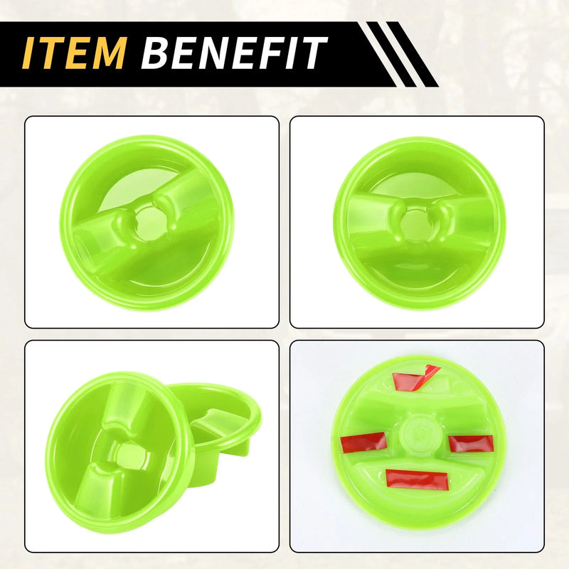 Jeep Wrangler JK (2007-2017) Light Green Roof Top Mounting Knob Screw Cover