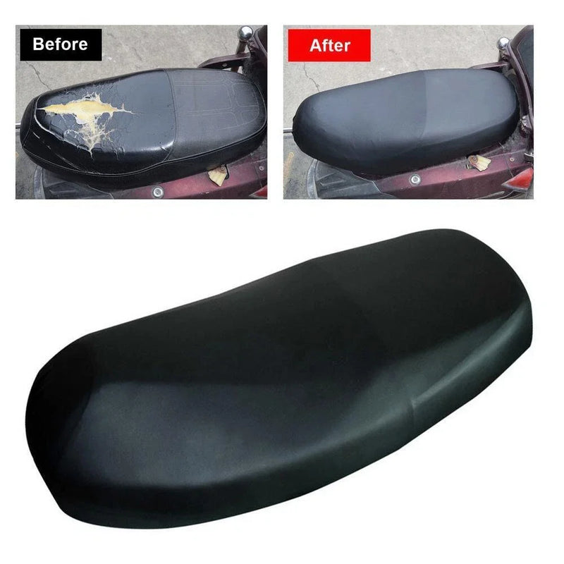 Scooter Scooter Cushion Seat Cover Waterproof Black Leather