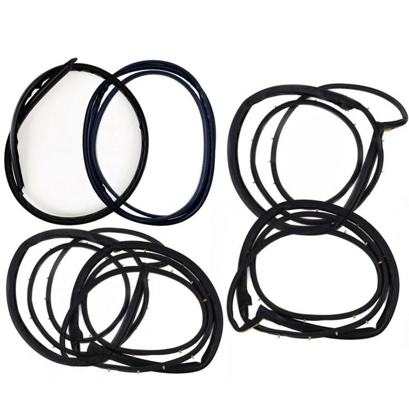 Windshield Rubber F+R Door Rubber Set 6 Fits Honda Civic EG EJ EH 4D 1992-95 D05