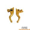Harley Tri Glide FLHTCUTG Gold Handlebars Brake Clutch Levers (2021)