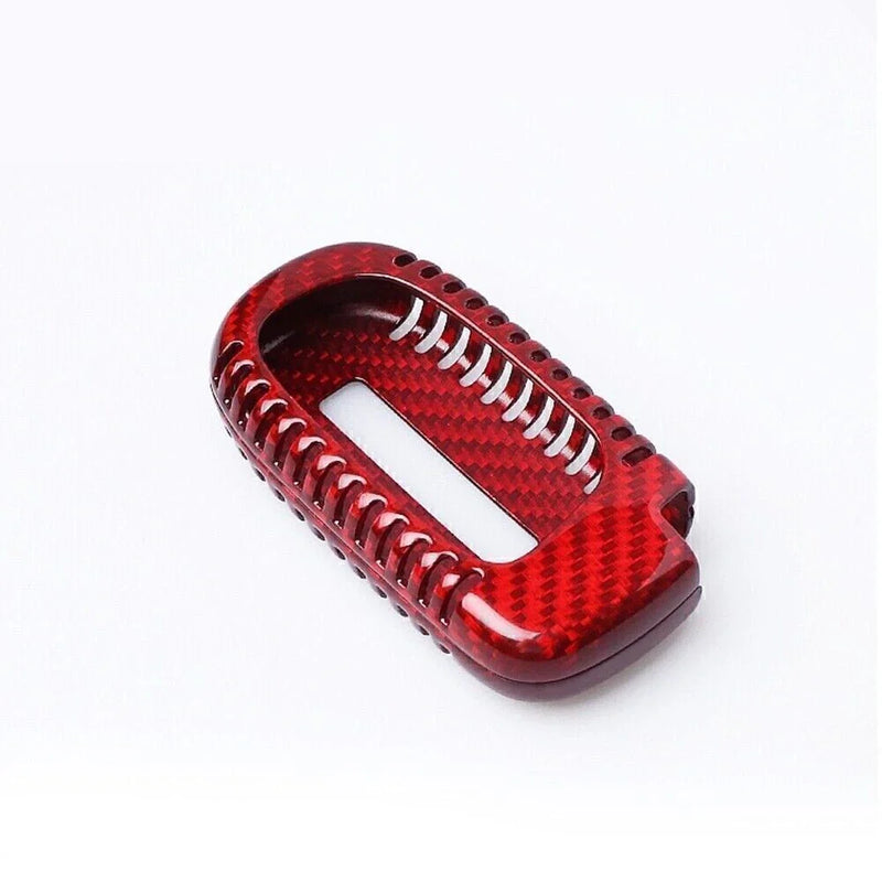Jeep Cherokee Renegade Carbon Fiber Key Case Cover (2015-2023)
