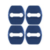 Kia Hyundai Elantra 4 x Blue Stainless Steel Door Lock Protector Covers
