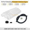 Kawasaki FD501D / FD750D / FD791D Coolant Reservoir w/ Hose Cap Clip
