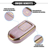 Honda CR-V, Civic (2014-2016) - Pink 3 x Button TPU Key Fob Cover Case
