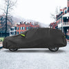 BMW X1 (2009-2023) Black Waterproof Car Cover with Zipper