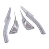 Jeep Compass 4 x Chrome Rearview Mirror Pillar Trim (2007-2023)