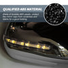 Suzuki Chrome Plated Rearview Mirror Covers with LED Lights