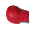 Mazda 2, 3, 6, CX-3, CX-5 6 Speed Red Leather Gear Knob (2003-2023)