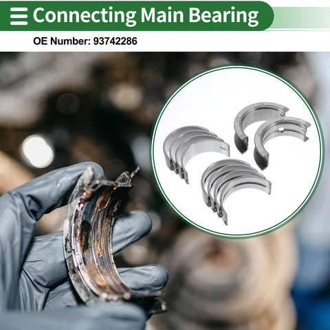 Hyundai Accent (1995-2011) - 10 Pcs Main Bearing Set