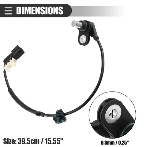 Ford Ranger T6 Rear Left ABS Wheel Speed Sensor (2011-2017)