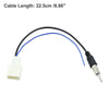 Toyota 12V Car Radio Antenna Wire Harness Female Adapter Connector Cable