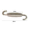 2 x 45mm Motorcycle Exhaust Pipe System Muffler Coil Spring w Pull Hooks