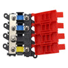 Distribution Block 3-Way Fuse Holder with 30A, 60A, 100A Fuses
