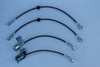 AU Falcon Sedan Braided Brake Hose Set (4) (Non IRS)